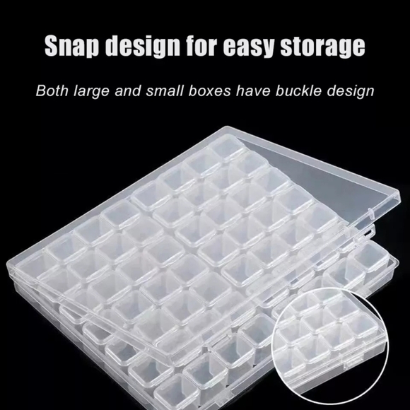 3 large bead storage 56 grid 1 small 4 free - Picture 5 of 16